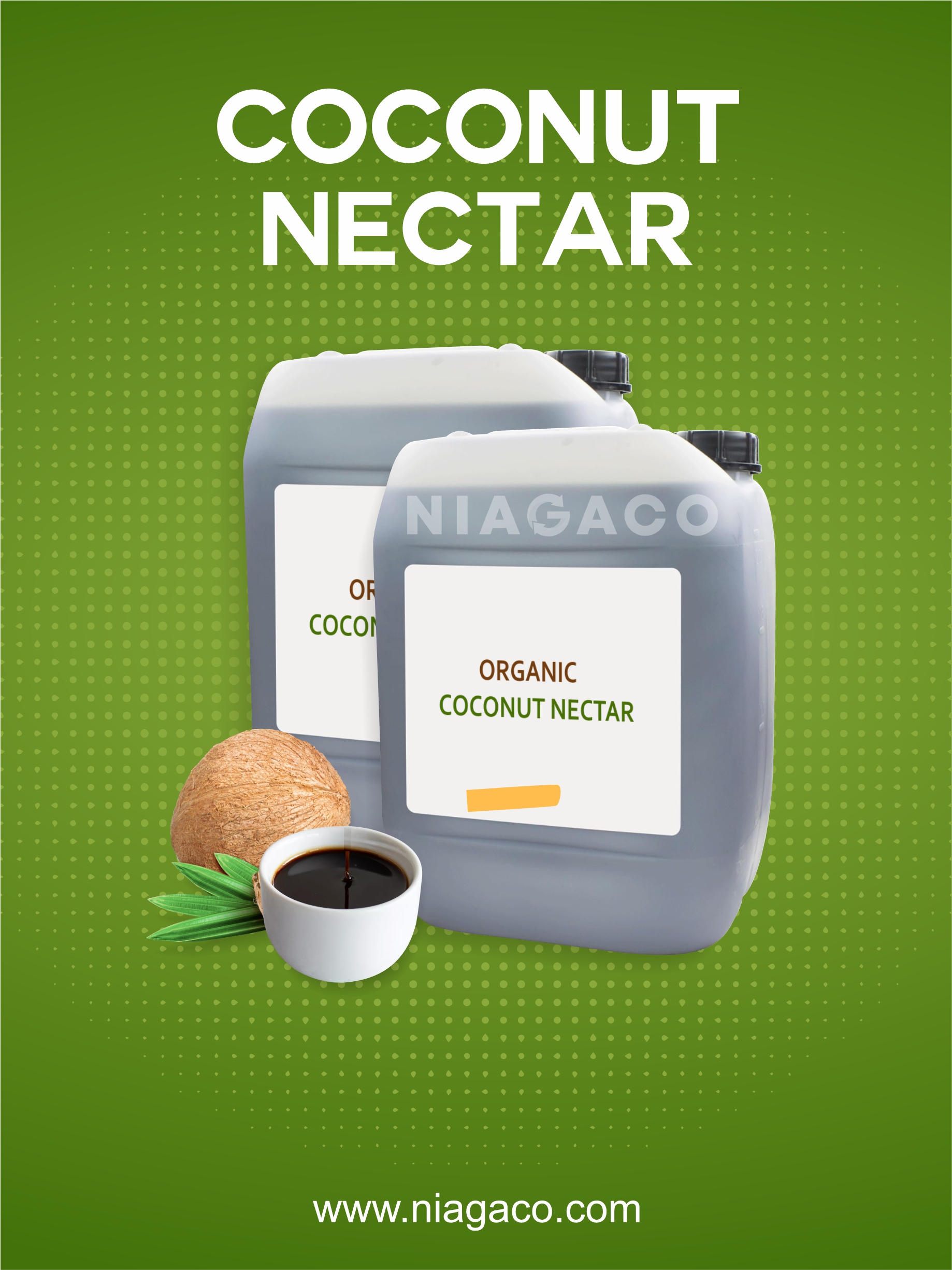 Organic Coconut Nectar Syrup Supplier