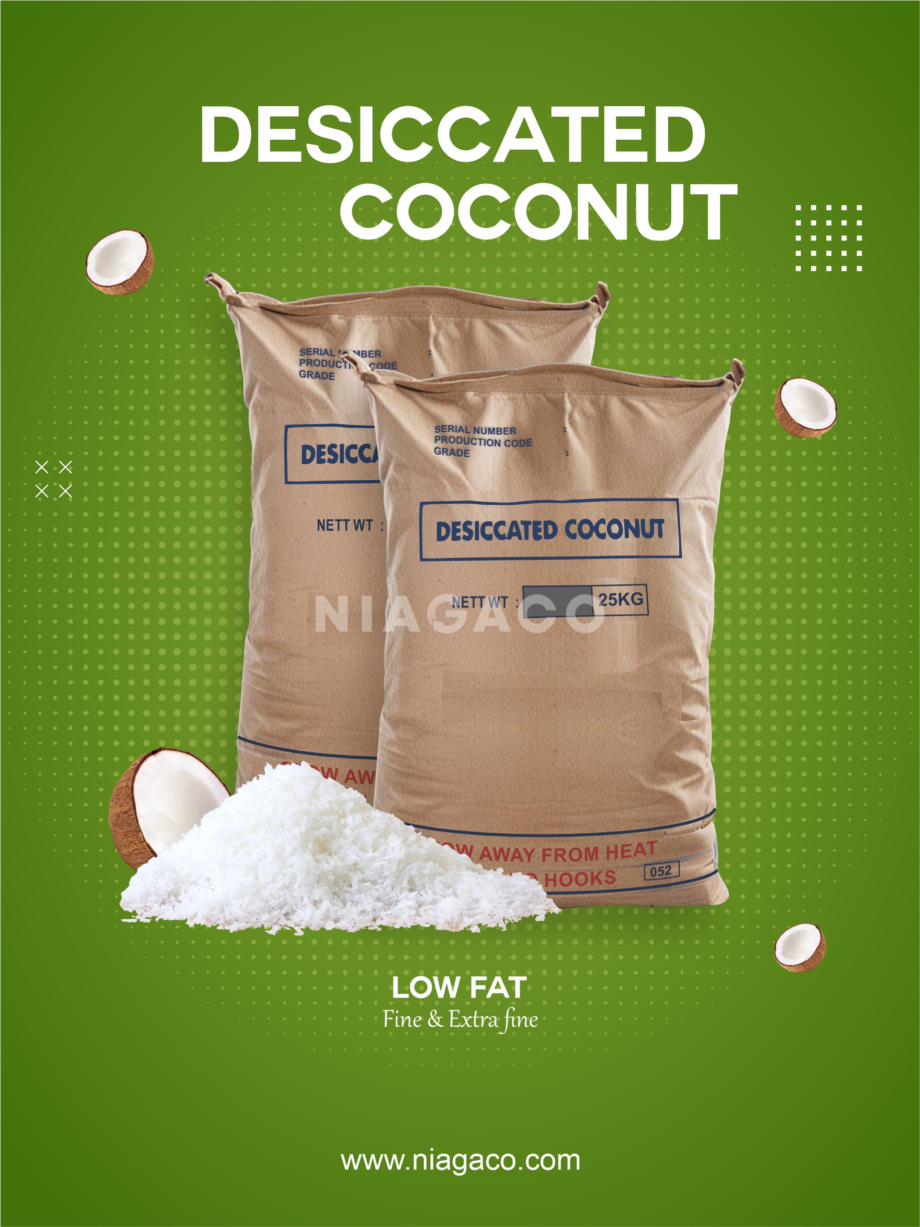 Desiccated Coconut Supplier